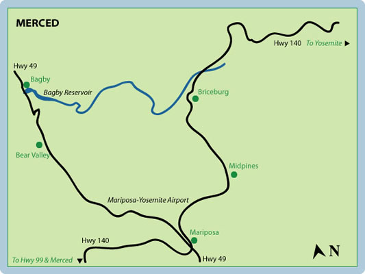 Merced River Mile-By-Mile Map